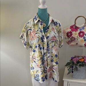 Ralph Lauren Multicolor Floral Shirt